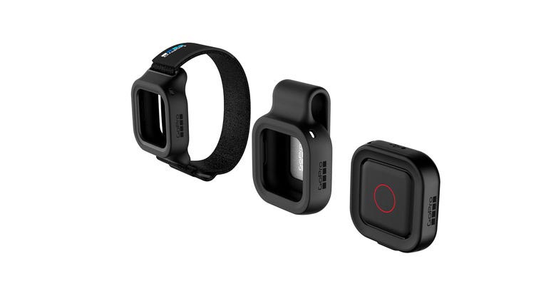 Clip GoPro's Remo to fabric, or wear it as a remote control wearable. 