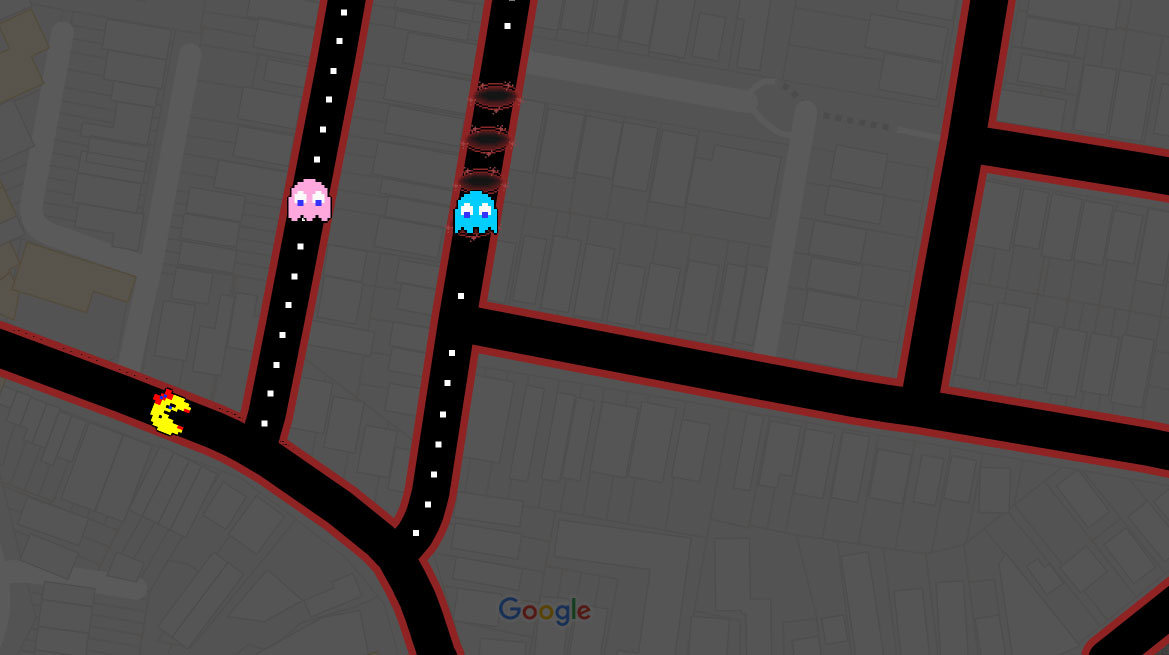 google ms pacman