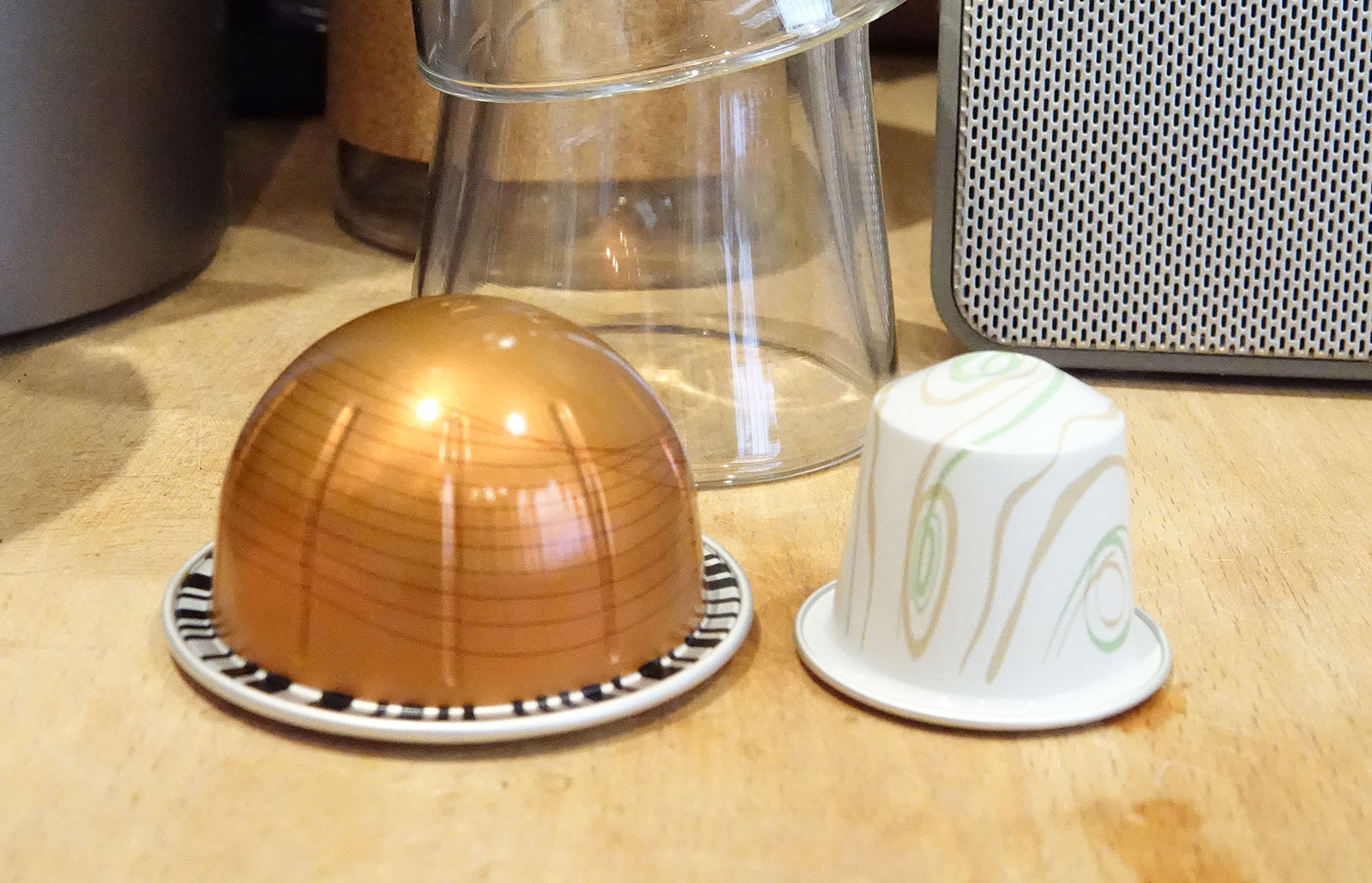 Nespresso hotsell pod size