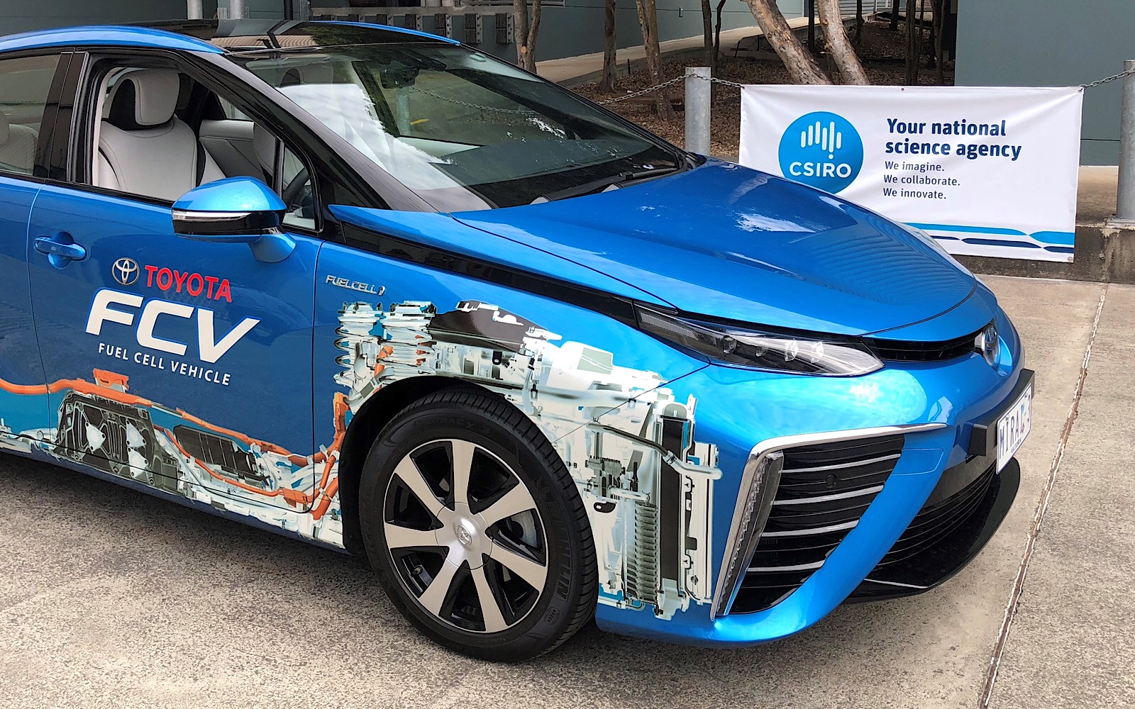 Australia's CSIRO drives a hydrogen car future Pickr