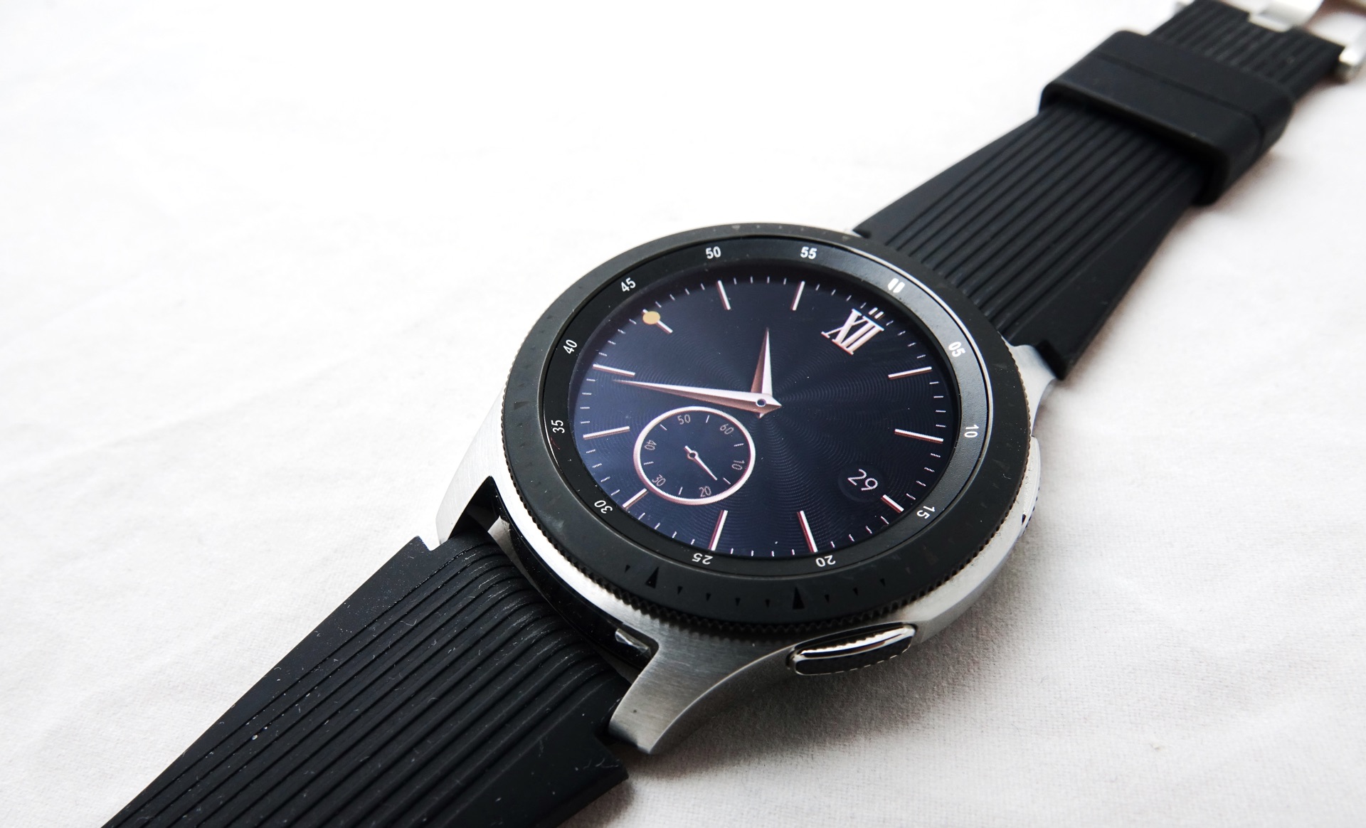 Galaxy watch 46mm hot sale silver review