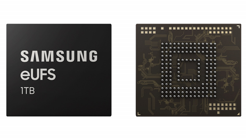 Samsung's 1TB eUFS chip for phones and tablets