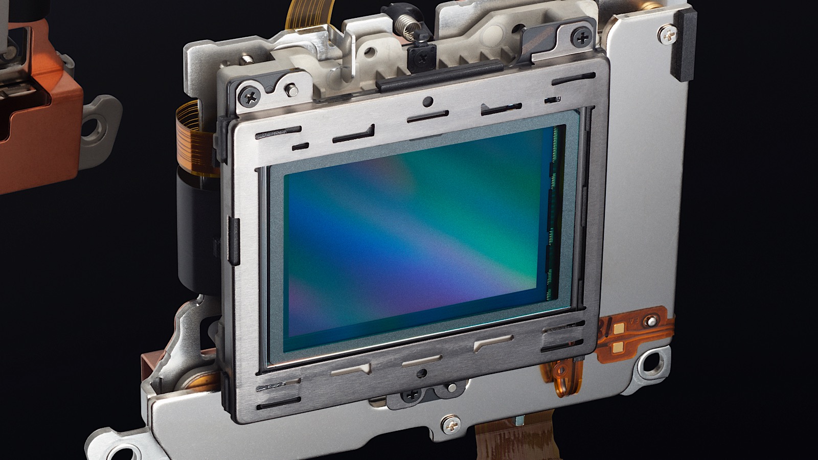 The full-frame sensor of the Nikon Z7