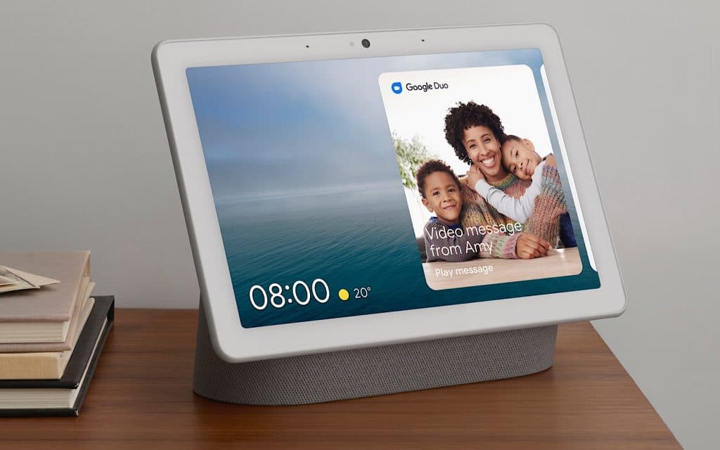 The 10 inch Google Nest Hub Max, announced at Google IO 2019