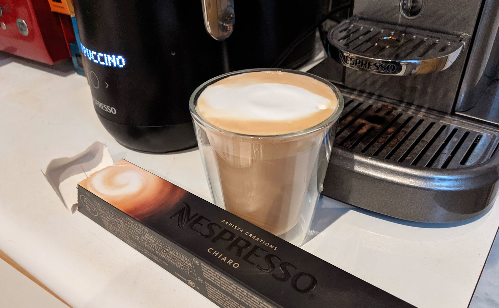 Chiaro Coffee Pods, Barista Creations