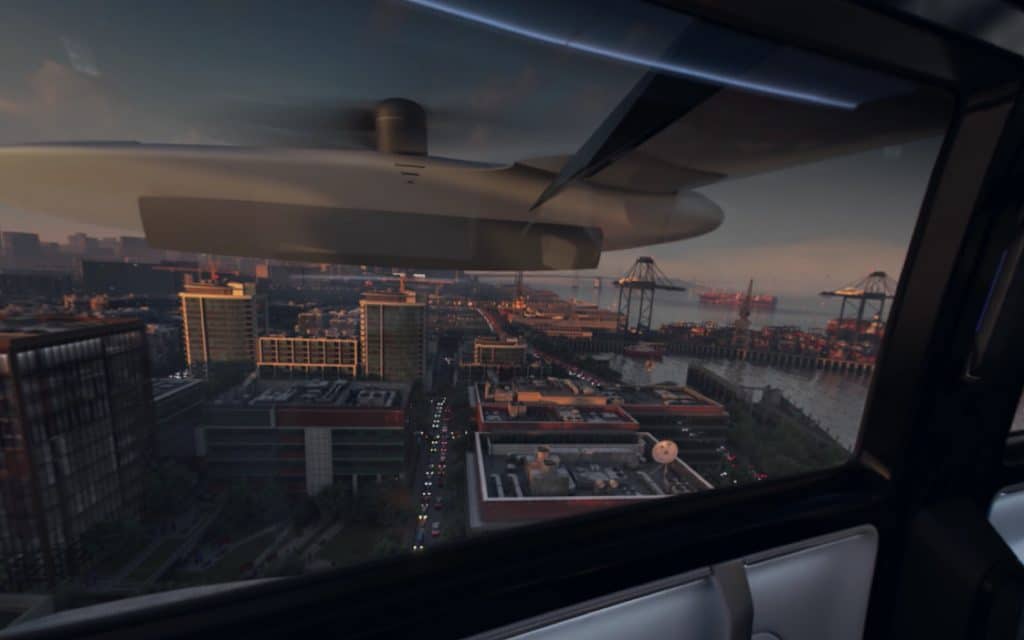 Inside a concept Uber Air vehicle