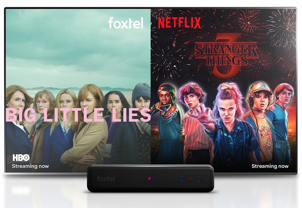 Foxtel and Netflix together at las