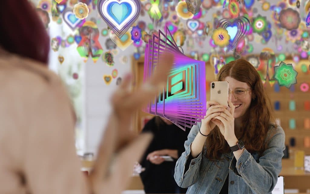 Nick Cave's "Amass" used in the [AR]T experience at Apple Stores