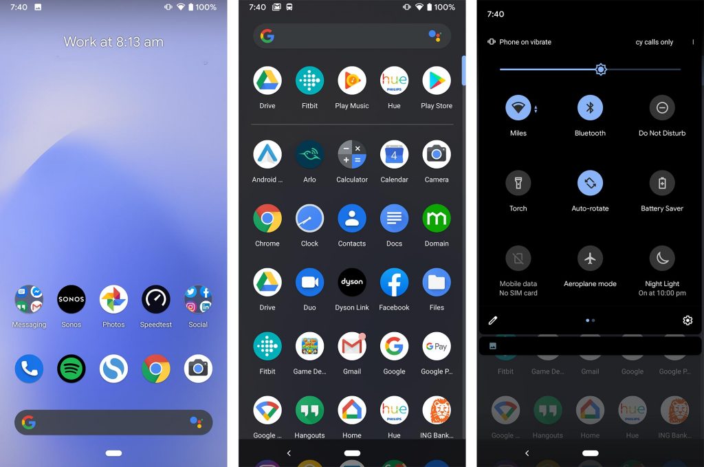 Android 10 Dark Mode