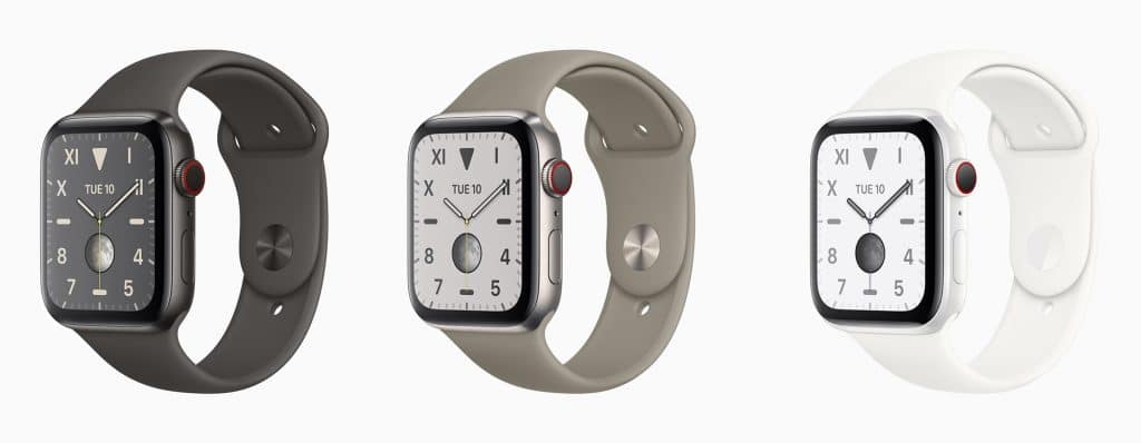 Apple Watch Series 5 in titanium and ceramic