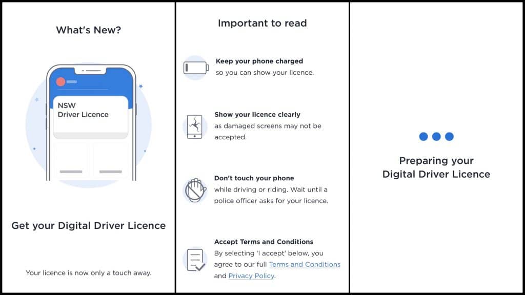 Service NSW Digital Driver License (DDL)