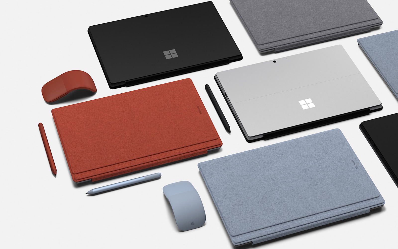 Microsoft Surface Pro lineup in 2019