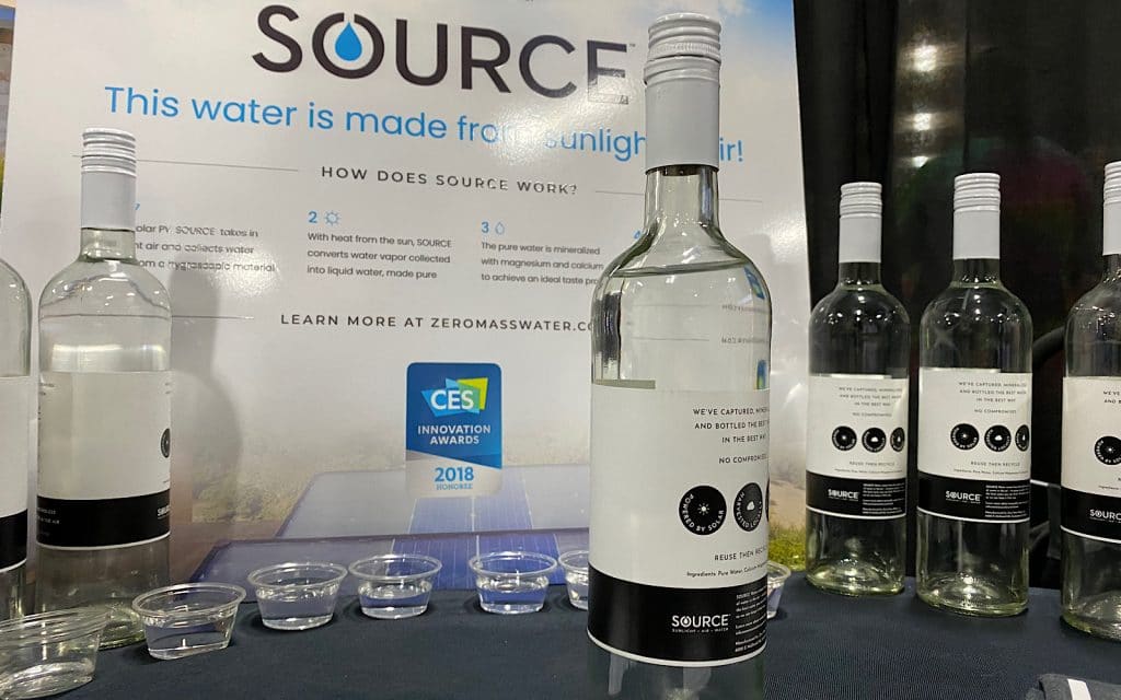 Zero Mass Water Source at CES 2020