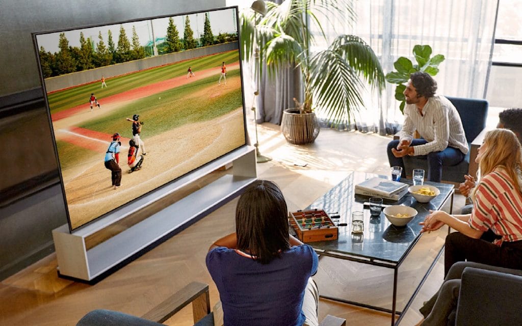 LG OLED Signature TV (CES 2020)