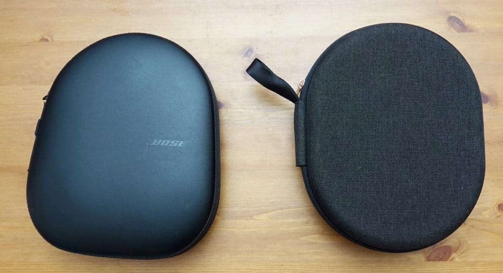 Bose 700 vs Sony WH-1000XM3 cases