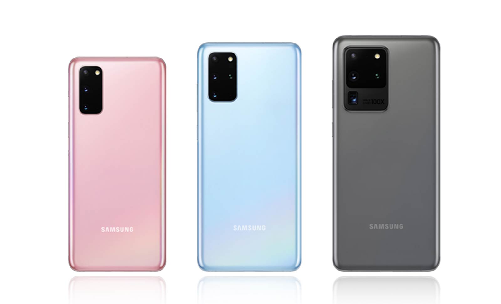 Samsung Galaxy s20 голубой