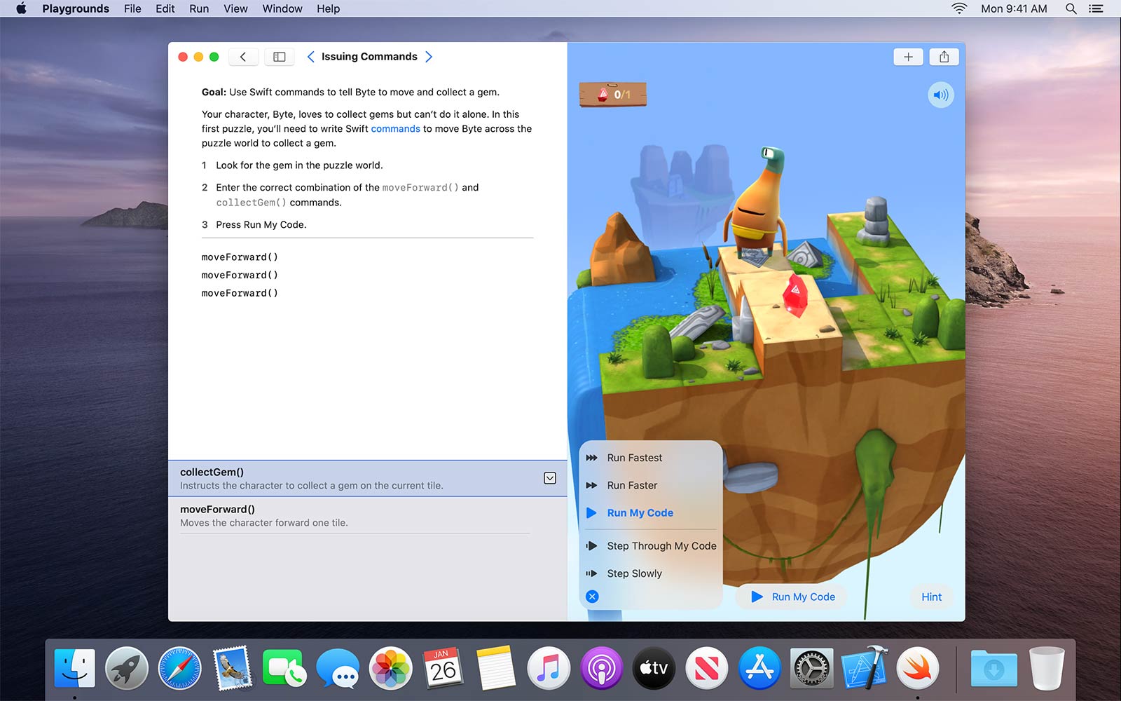 Swift Playgrounds for Mac