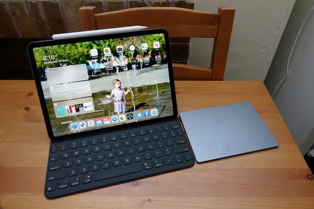 Using a Trackpad with the Apple iPad Pro for 2020