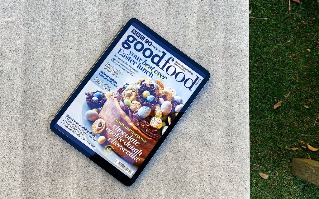 Readly on an iPad Pro with BBC Good Food