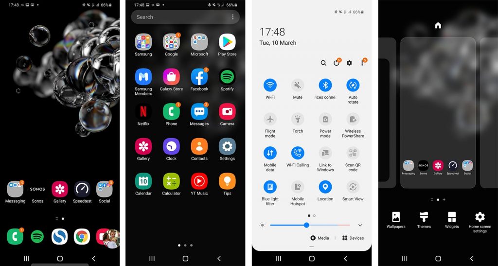 samsung s20 plus android 11