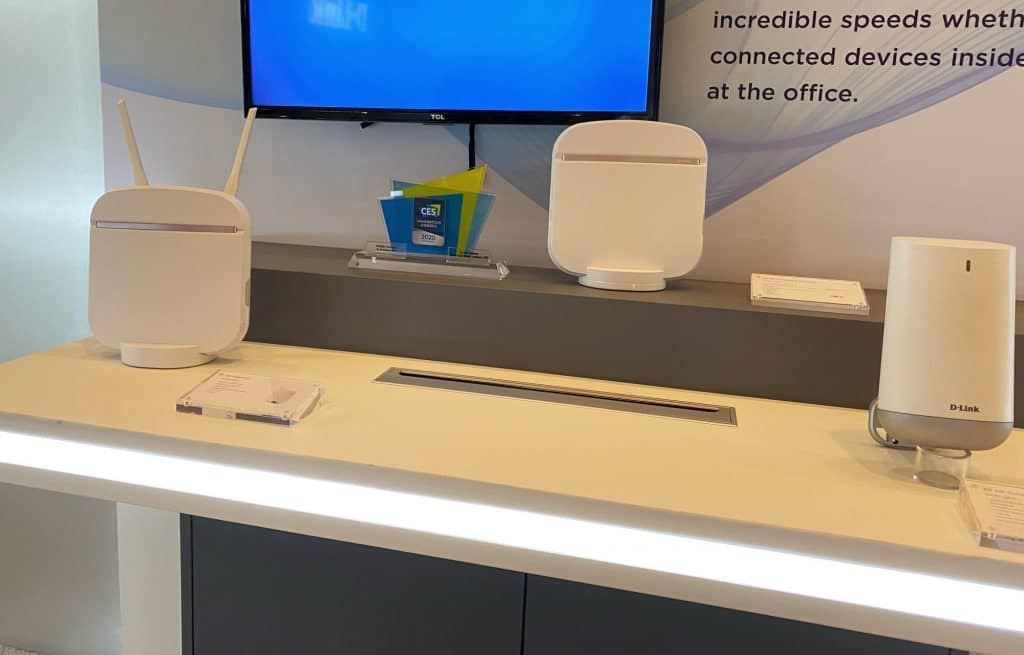 D-Link's 5G products at CES 2020