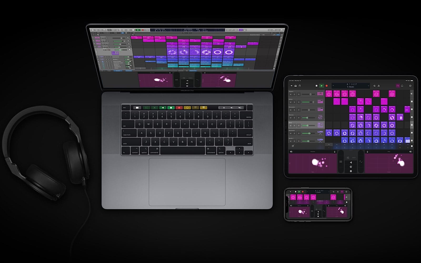 Logic Pro X 10.5 update with LiveLoops
