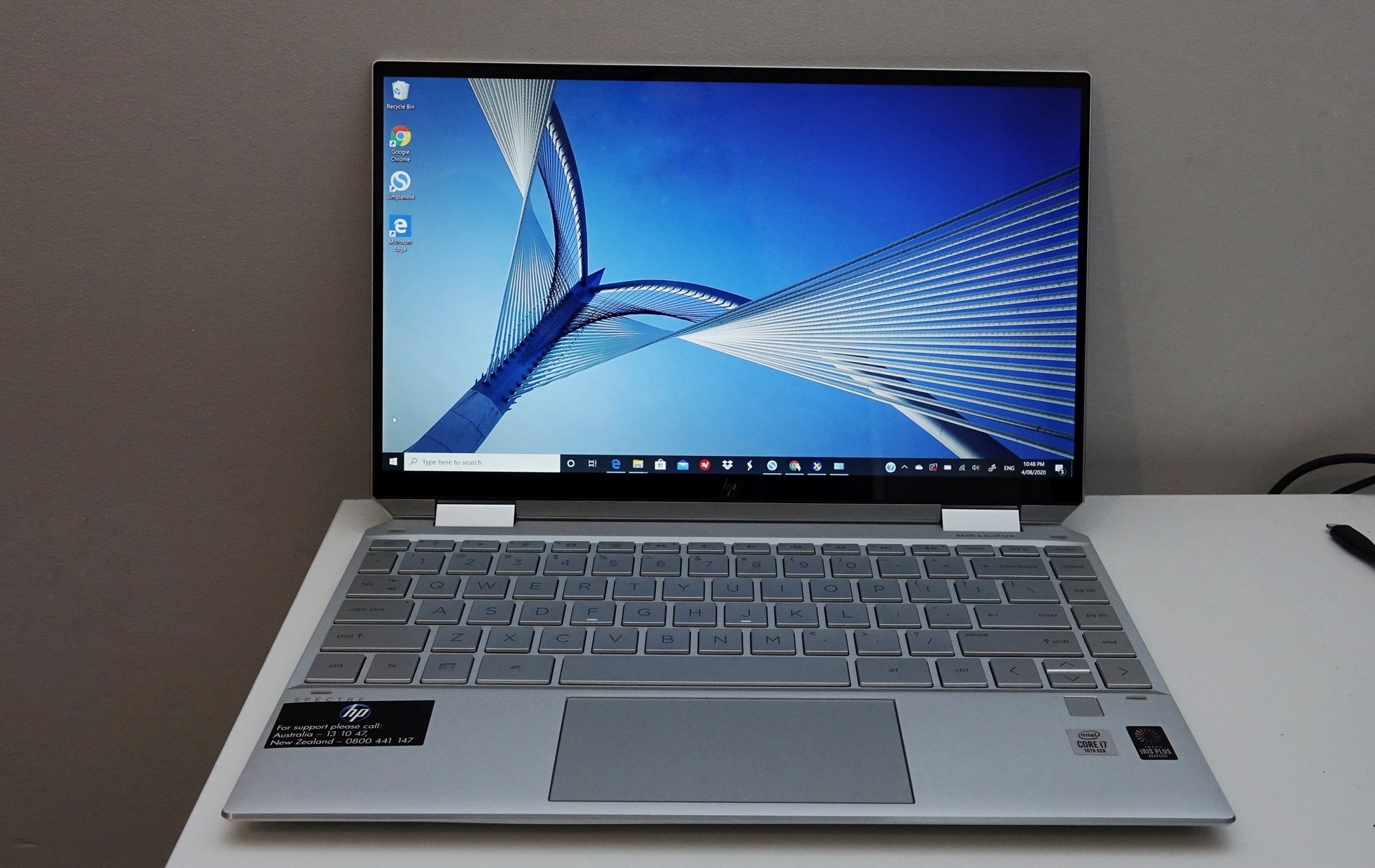 The HP Spectre X360 in 2020.