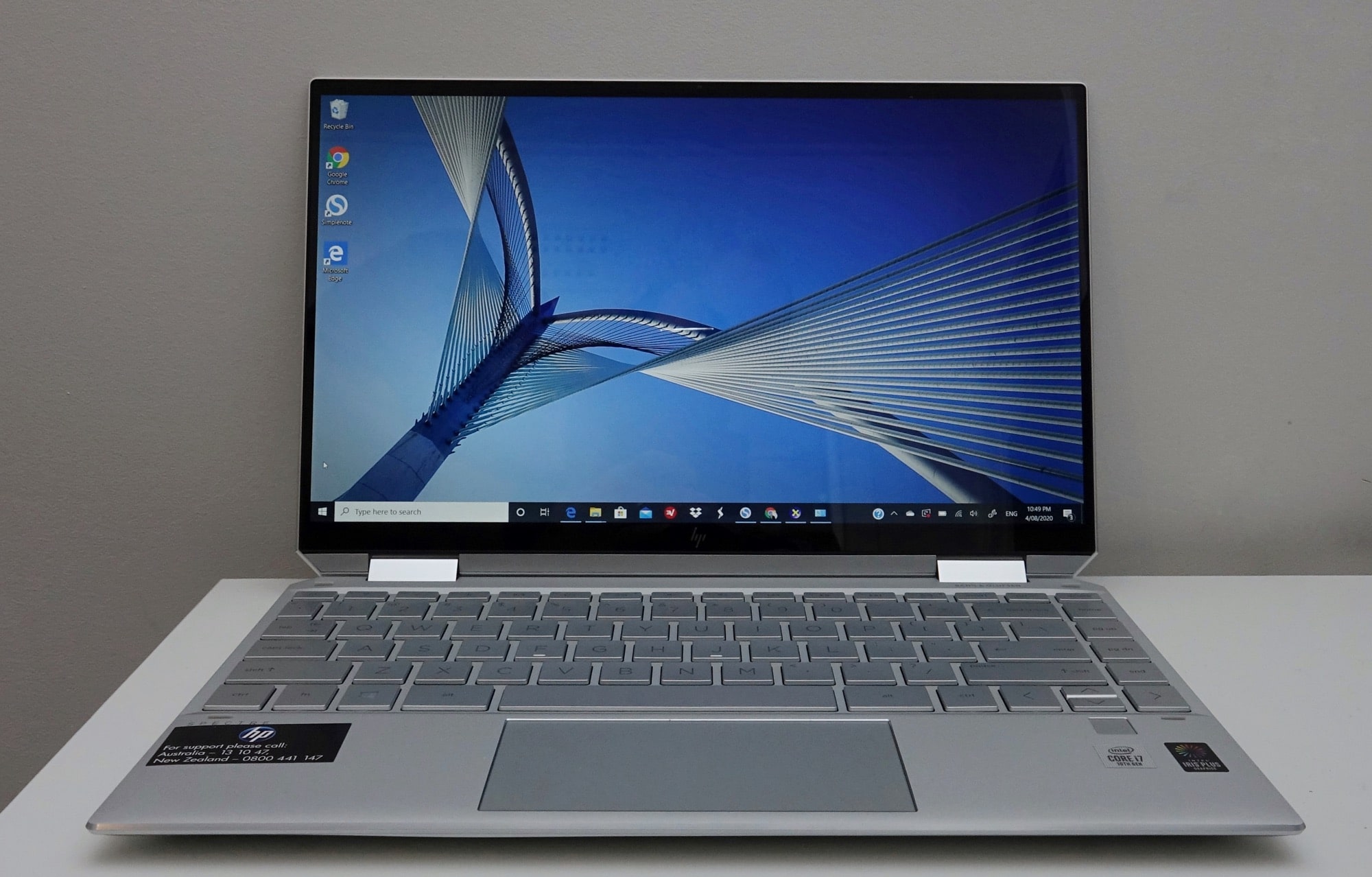 The HP Spectre X360 in 2020.
