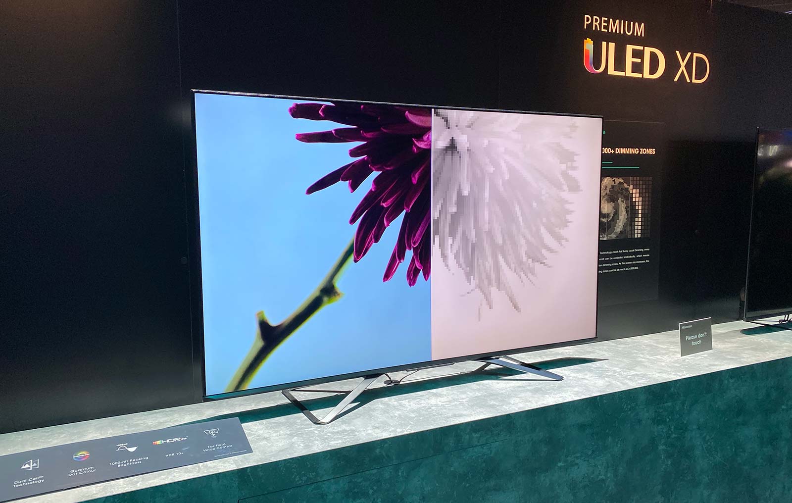 Hisense Dual Cell LED TV at CES 2020