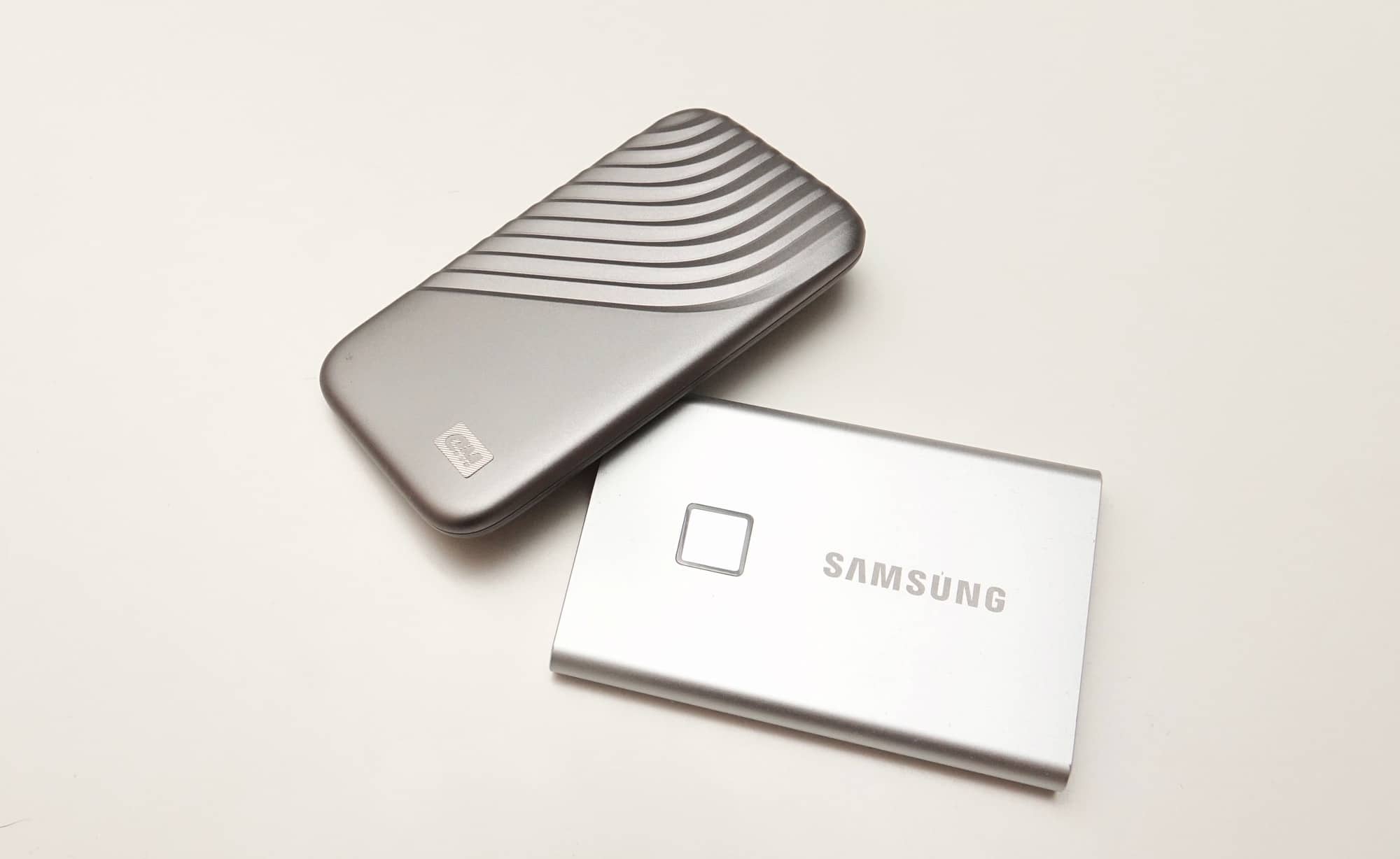 Disque dur SSD externe SAMSUNG Portable 2To T7 Touch Silver