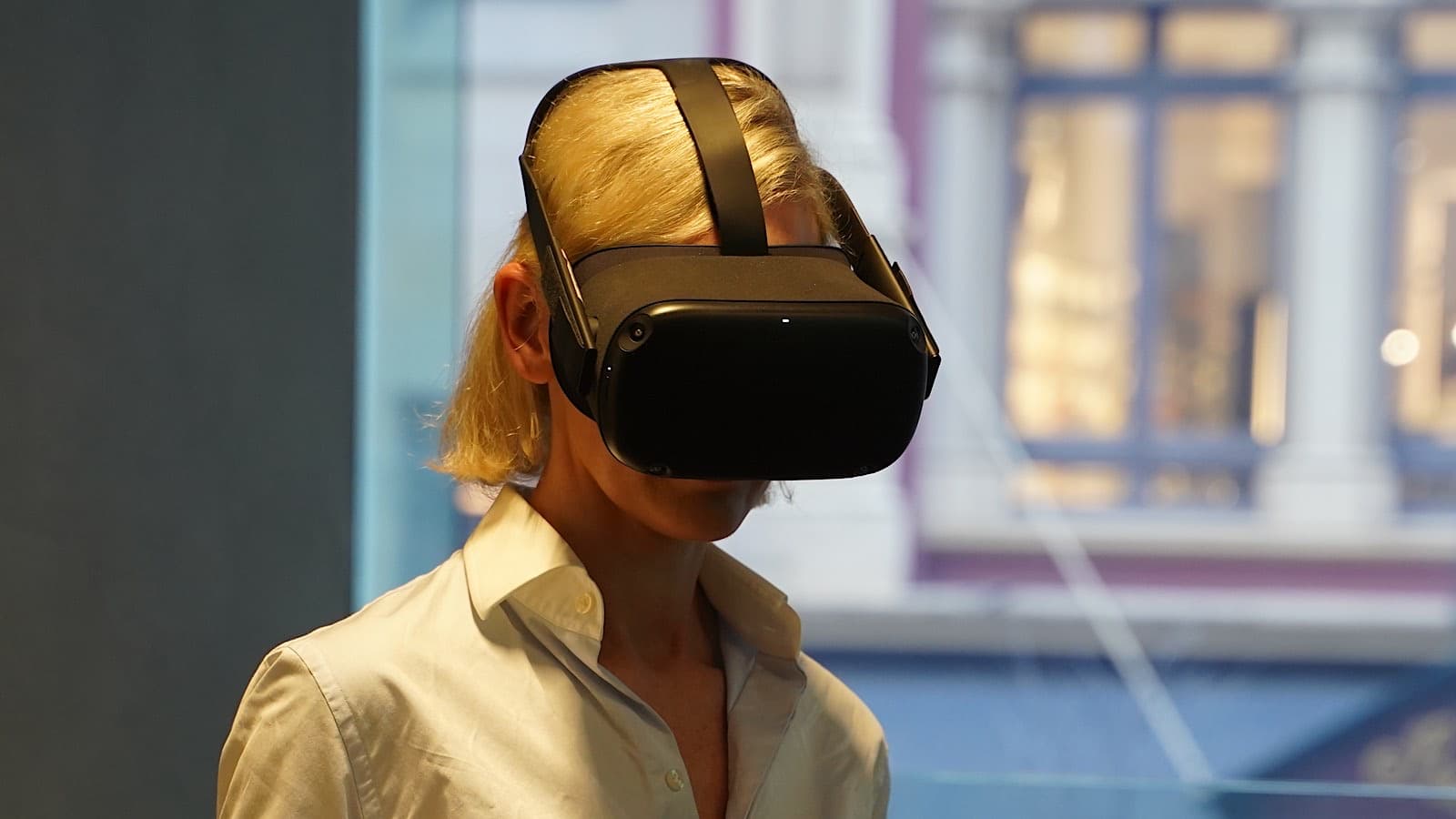 Optus 5G VR test in Sydney