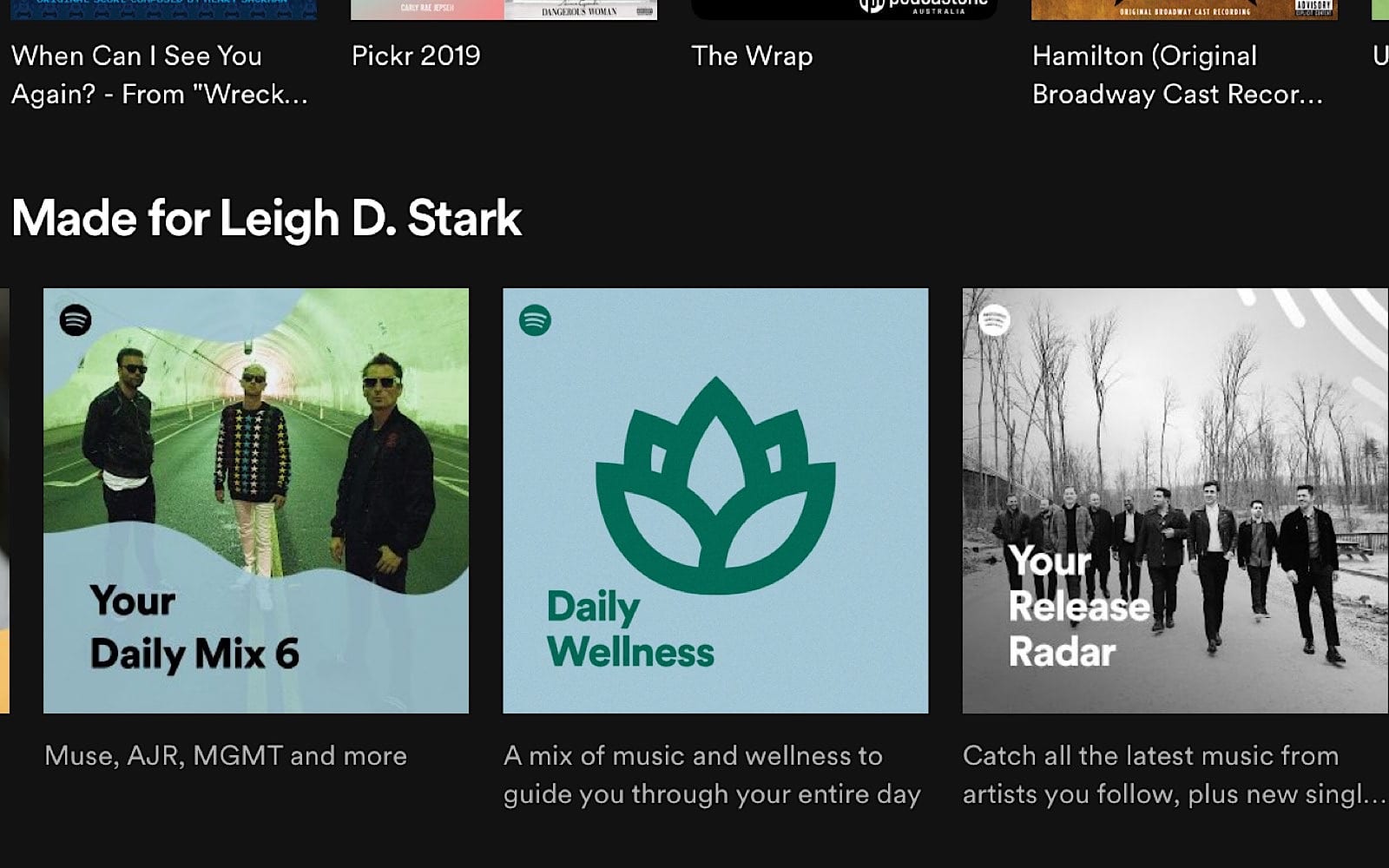 Spotify Daily Wellness feature available to Spotify customers on both Free and Premum.