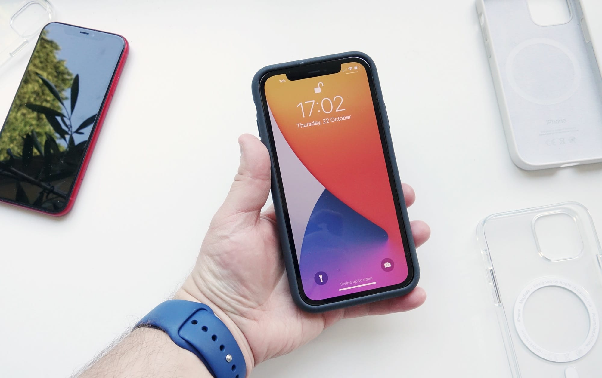 You might be able to fit an iPhone 12 into some iPhone 11 cases, it just won't be pretty.