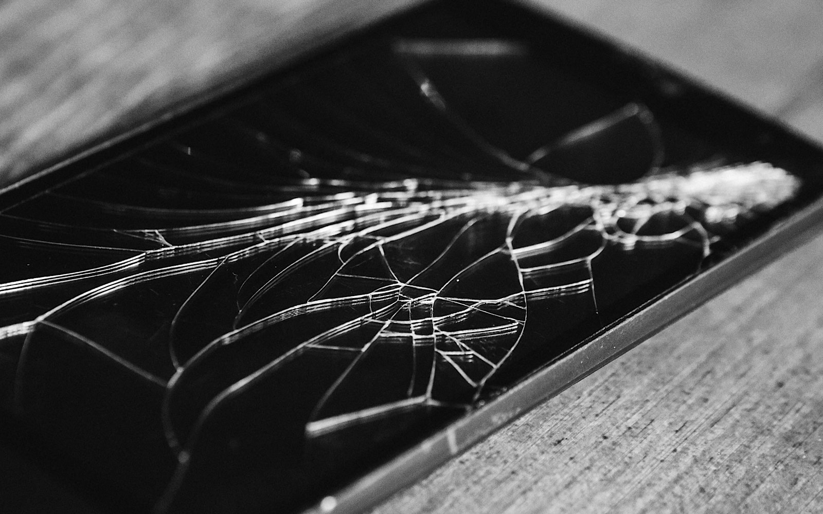 Broken phone screen