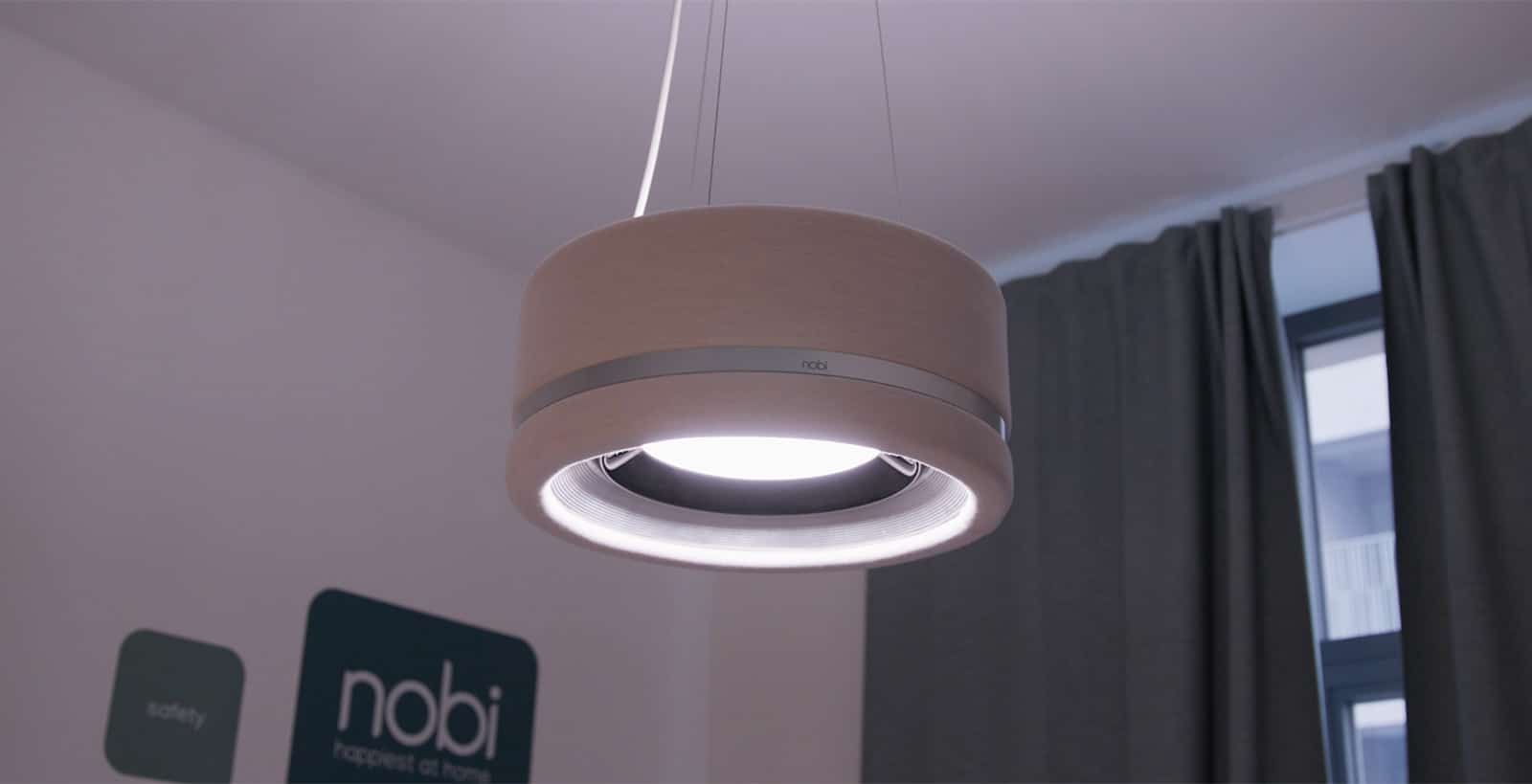 Nobi smart lamp at CES 2021