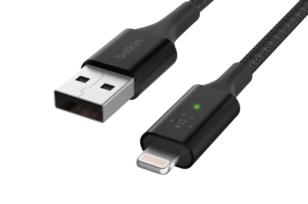 Belkin lights up iPhone charging cables Pickr