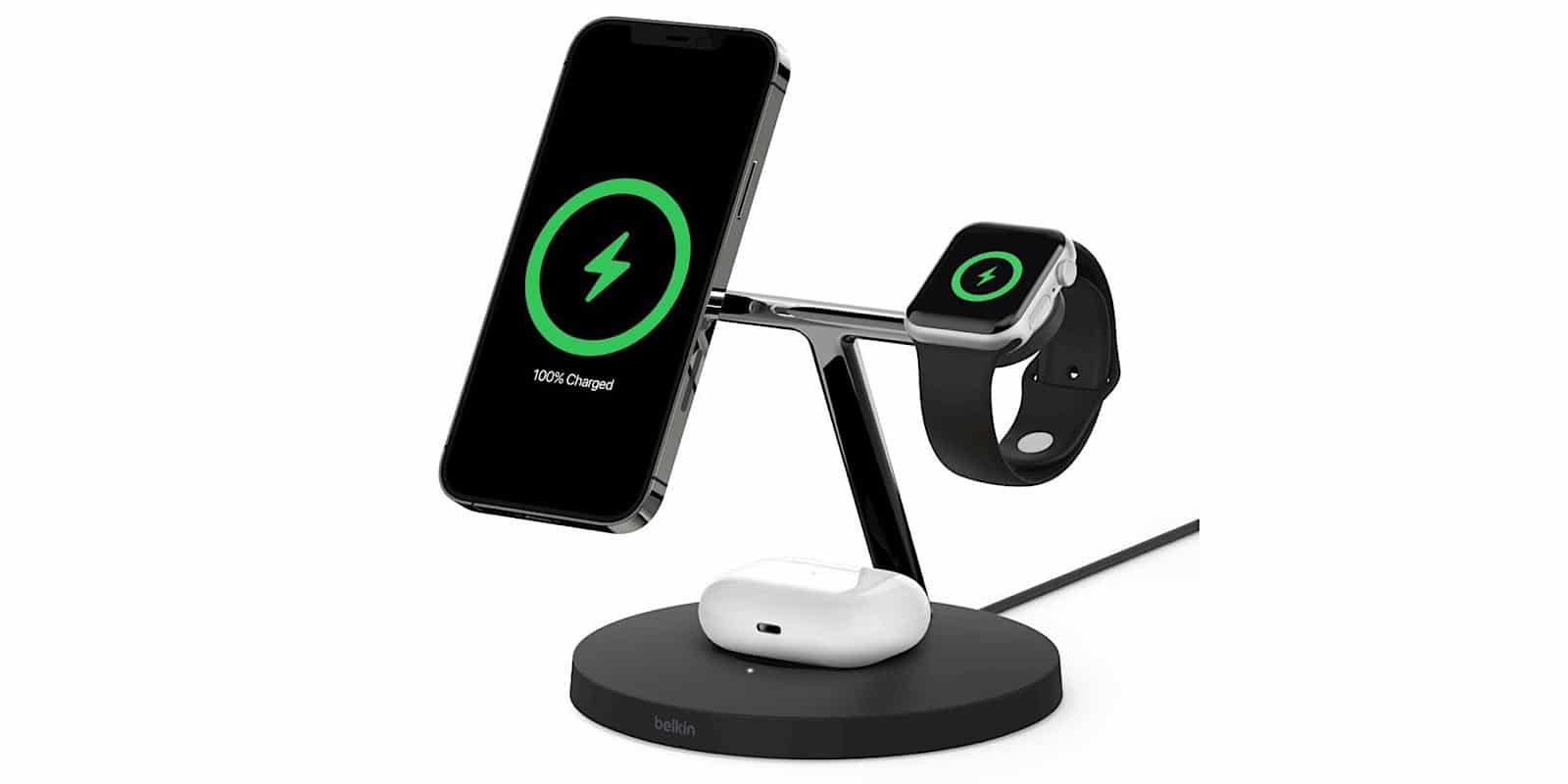 Belkin's MagSafe Boost Charge Pro stand