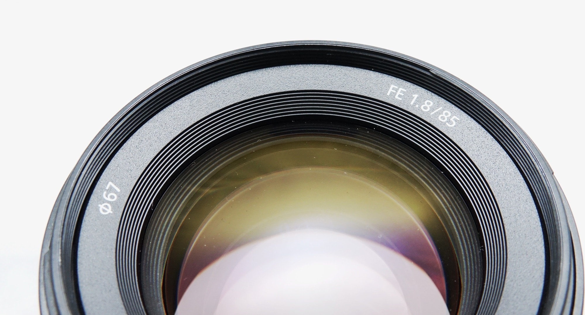 Close up of a low-light lens