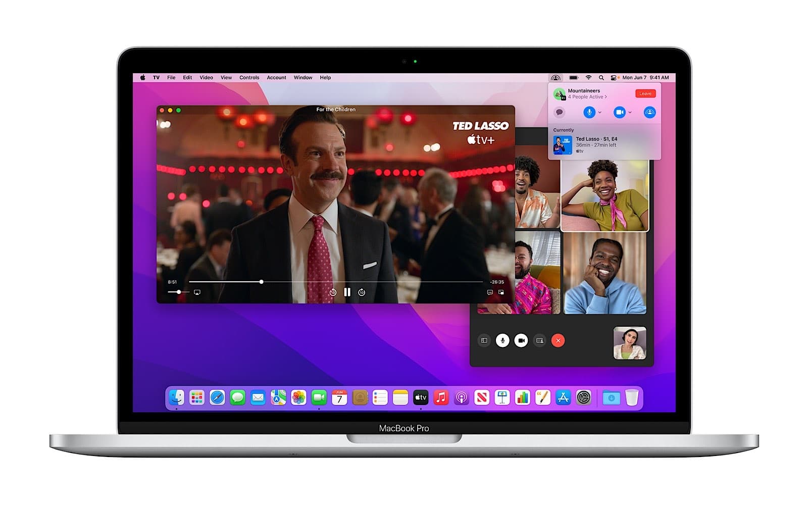 MacOS Monterey with SharePlay