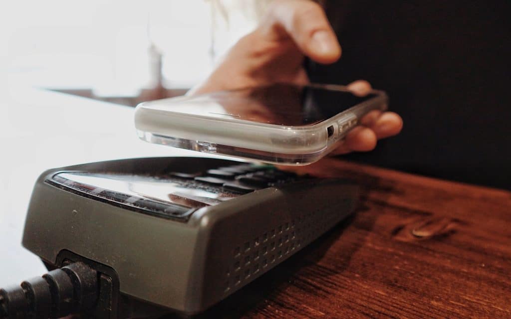 Mobile payment while using a phone