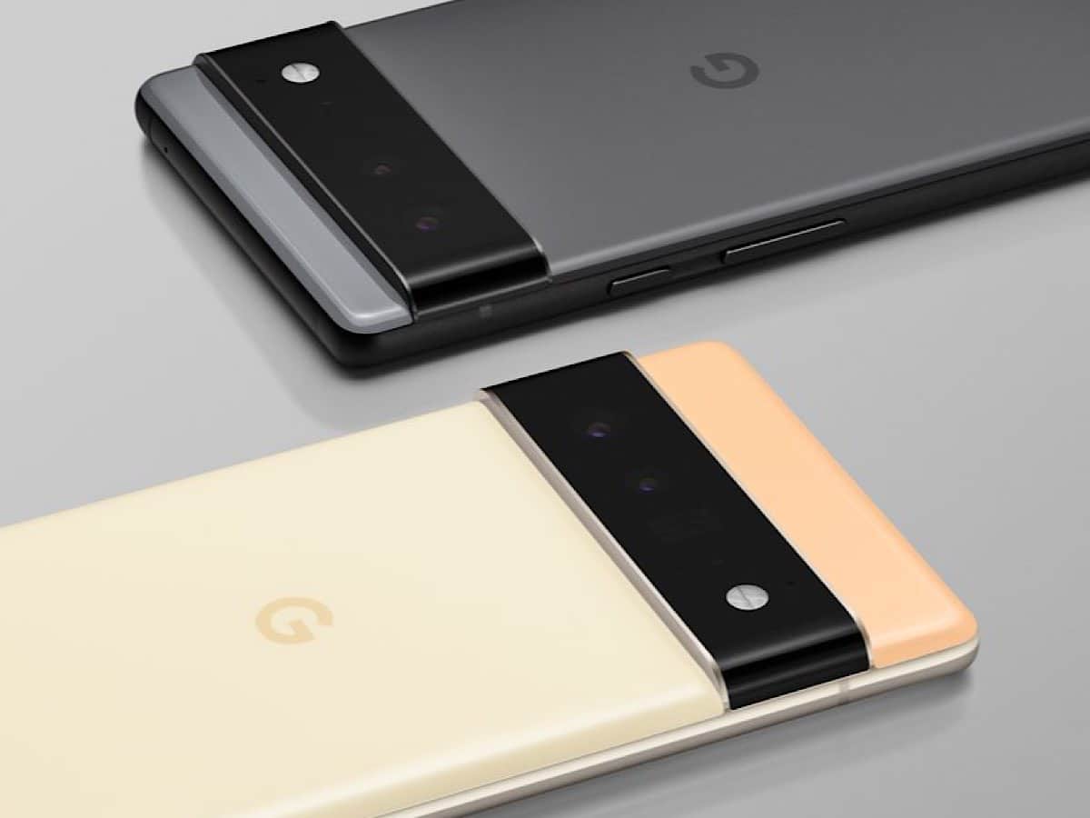 A preview of the Google Pixel 6 line of phones