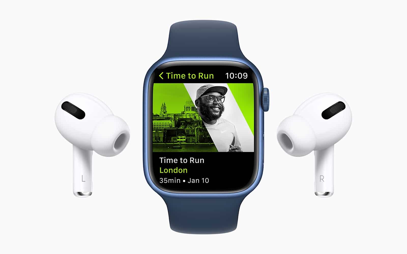 Apple's addition of "Time to Run"