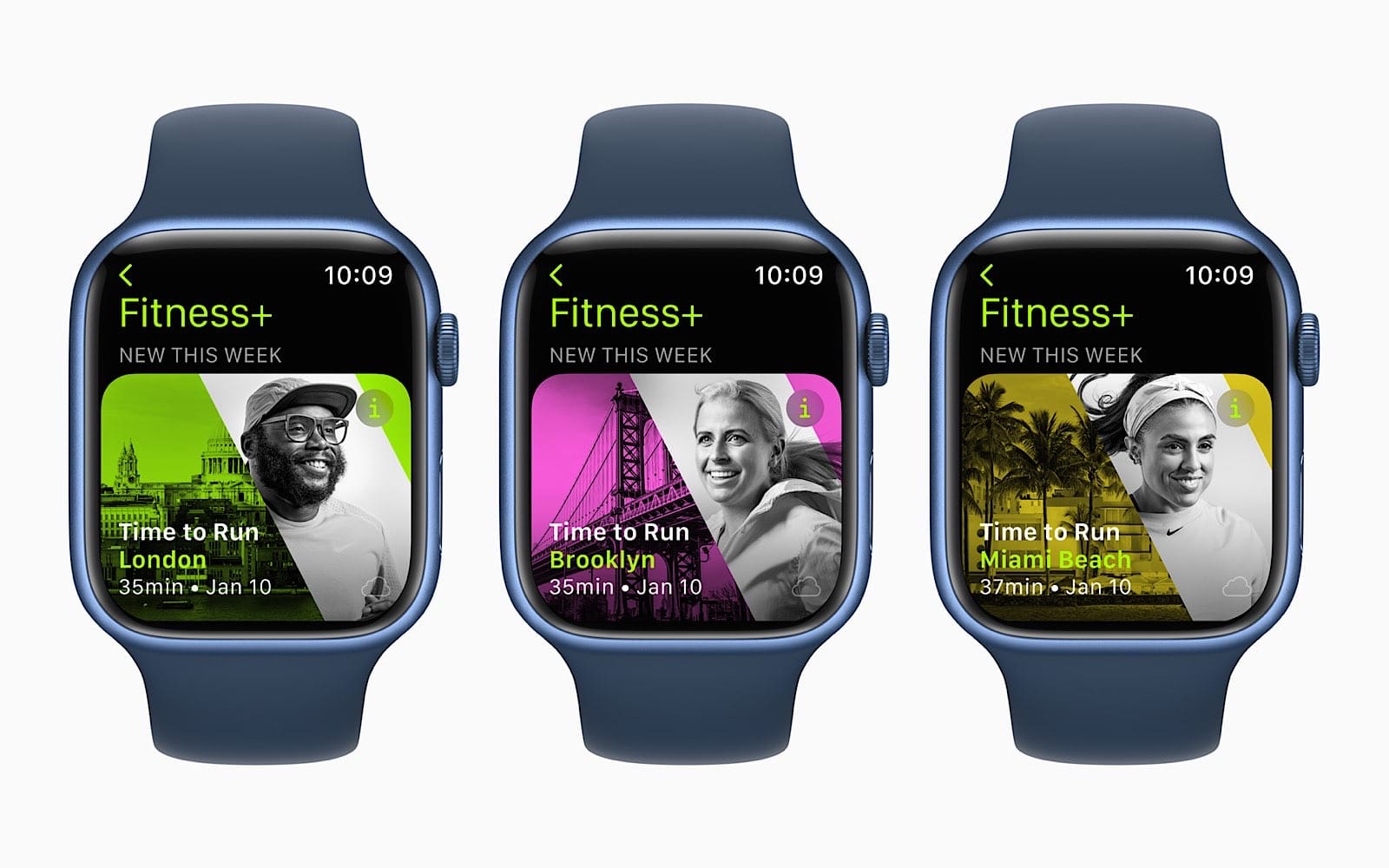 Apple Fitness+ "Time to Run"