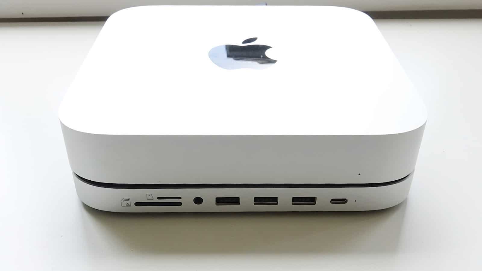 Satechi Aluminum Stand Hub Mac Mini gray