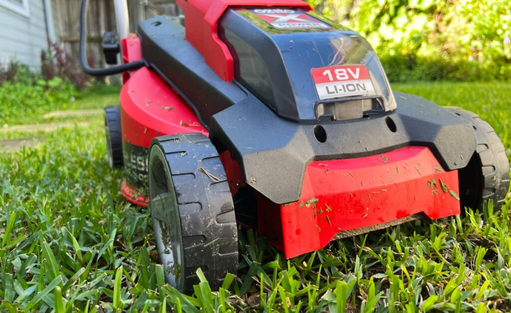 Ozito 18V Brushless Lawn Mower review Pickr