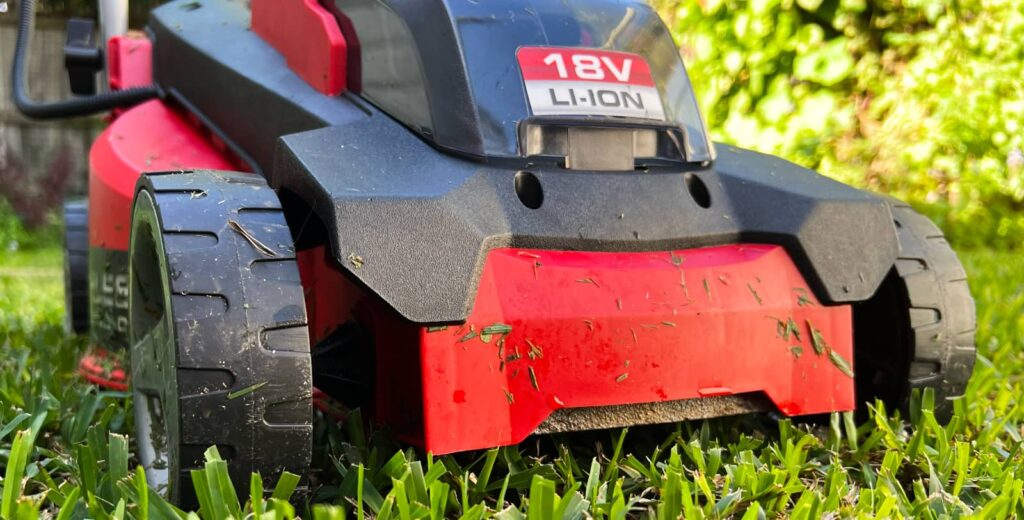 Ozito 18V Brushless Lawn Mower review Pickr