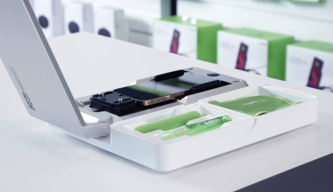 Belkin gets stores to apply screen protectors with ease Pickr