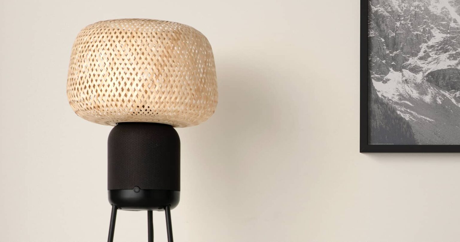 IKEA adds a floor lamp to Sonos Symfonisk speakers Pickr