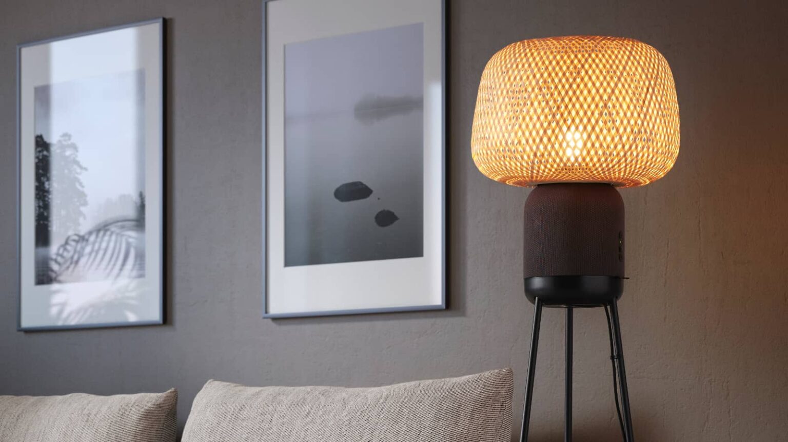 IKEA adds a floor lamp to Sonos Symfonisk speakers Pickr