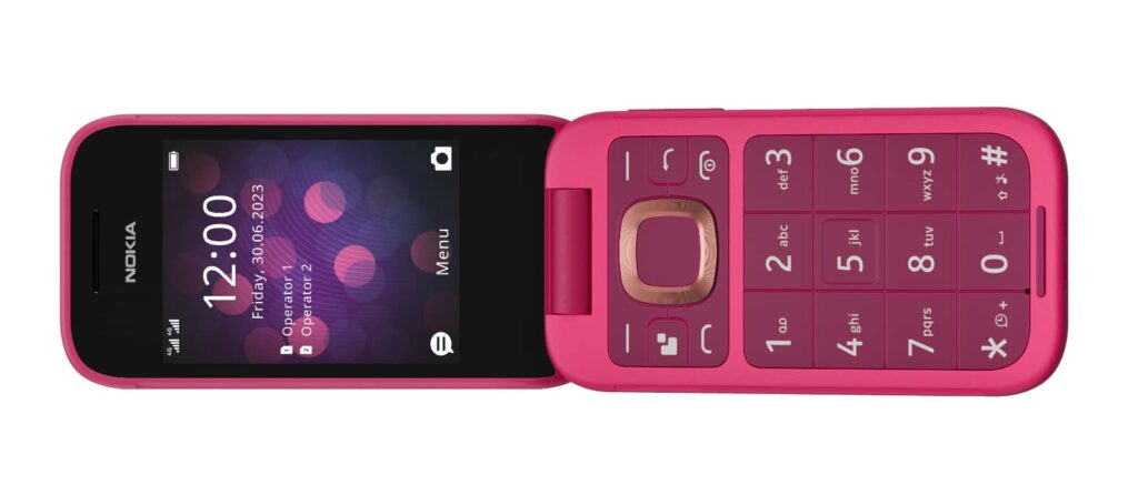 Nokia 2660 Flip 2023 in Pink : Best Retro Flip Phone! #India 